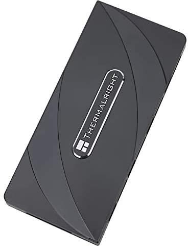 Thermalright ARGB Fan HUB Controller Supporto 8 gruppi di ventole, 8 porte 3 pin PC Fan Controller, 5V Fan Hub, Forte Pasta+Aspirazione Magnetica (12V 4-pin RGB non è supportato)