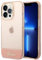 Guess GUHCP14XHGCOP Hard Case for iPhone 14 Pro Max 6.7 Inch Pink/Pink Translucent