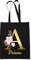 Tote Bag Lettres or prénom | Sac coton cabas réutilisable prénom nom métier personnalisé | Idée cadeau customisable