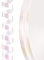 PartyWoo Geschenkband Weiß Irisierend, 120 Meter/ 131 Yard Schleifenband, Ringelband, Ballonband Glänzend, Dekoband für Ballonverschlüsse, Geschenkverpackung, Basteln, Partydeko (2 Rollen, 60m/ Rolle)