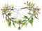 LEEMASING Woodland Elf Headpiece Fairy Leaves Green Rhinestone Crown Headband For Baby Shower Wedding Party Beach Travel Festival