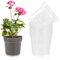 LINSOCLE 16 Stück Orchideentopf Transparent Kunststoff Pflanztöpfe, Orchideen Topf Mit Drainageloch Ideal für Orchideen, Sukkulenten, Kakteen