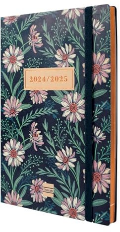 Finocam - Terminkalender Mara 18 Monate 2024 2025 Vertikale Wochenansicht Juli 2024 - Dezember 2025 (18 Monate) Daisy International