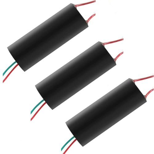 3 generadores de alto voltaje CC 6-12 V a 1000 KV 1000000 V, módulo de potencia de impulso transformador de alto voltaje
