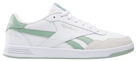 Reebok Unisex Court Advance Sneakers, Ftwrwhite Hybrid Green Barely Grey, 5 UK Men/ 4.5 UK Women