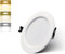 FWoche LED Einbaustrahler Ultra flach 10W 230V, LED Spot Deckenspots Einbauleuchten Deckenstrahler 3000K Warmweiß 6000K Kaltweiß 4000K Neutralweiß für Badzimmer Wohnzimmer