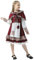 MNSWR Penaten Set Neugeborene Kinder Halloween Kostüm Niedlich Mode Feld Party Kostüm Cosplay Kostüm Baby Kragen Spitze (Red, S)
