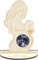 1pcs Cadre Photo Femme Enceinte en Bois - Décoration Unique pour Échographies de Bébé - Support Photo Ultrasons pour Futurs Parents