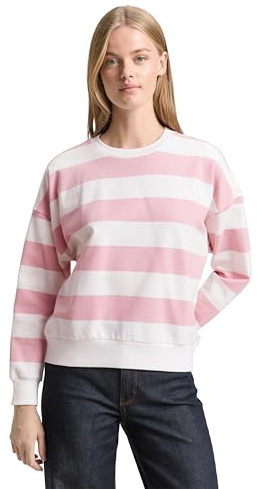 Tom Tailor Denim Damen Loose Fit Sweatshirt