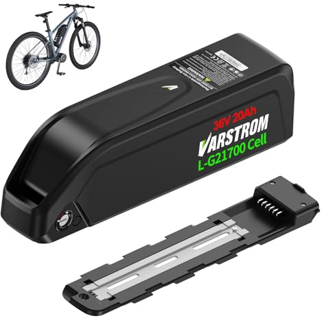 Varstrom Batterie Vélo électrique 36V 20Ah – Cellules L*/G 4800mAh, 720Wh Grande Autonomie, Batterie Lithium pour VAE avec Charge