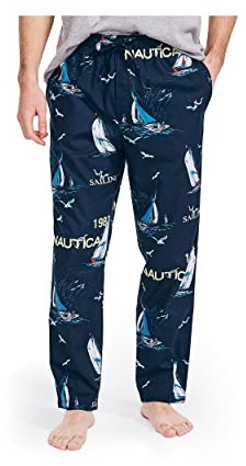 Nautica Pyjamasbyxa, vävd, 100% bomull, med elastiskt midjeband, M