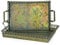 Moritz Tablett Serviertablett Metalltablett Set Metall Shabby Landhausstil Antik Stil
