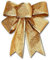Huieago Christmas Bowknots Large Cute Christmas Tree Big Glittering Red Bows Christmas Tree Decoration Craft Supplies Xmas Tree Decoration Bow Ornaments (Gold-1 pc)