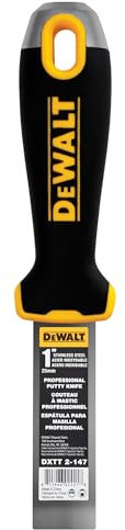 Dewalt Couteaux à mastic en acier inoxydable, grip souple, DXTT 2-147, 1-Inch