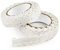 FEPITO Spitzenband Weiß Vintage Spitzenband Selbstklebend Dekoband Spitze Band Spitzenbordüre Bänder zum Basteln (Stil A - Weiß) (White)