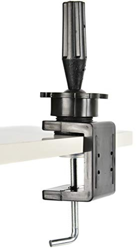 FUTAI Mannequin Head Canvas Head Wig Head Doll Head Metal Stand Table Clamp Holder