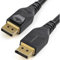 StarTech.com DisplayPort 1.4 Kabel ( 4m, 8K bei 60Hz, HBR3, HDR, vergoldet, VESA-zertifiziert)