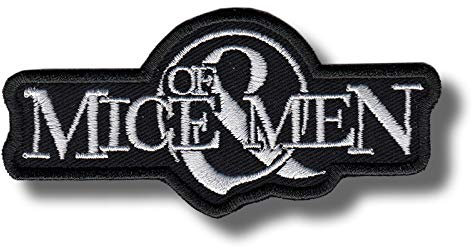 of Mice and Men Patch Badge Embroidered Iron on Applique