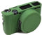 Camera Case Bag Soft Silicone Green Shockproof Armor Skin Body Cover Protector for Sony Cyber-shot DSC-RX100 VII camera