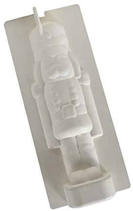 LOVIVER Nussknacker Kerzenform Kerzenherstellung Silikonform Harz Gipsform