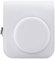 Frankmate Étui de protection compatible avec appareil photo instantané Fujifilm Instax Mini 12 avec poche pour accessoires et sangle réglable, Blanc, Mallette cosmétique