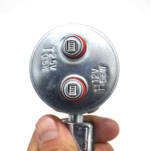 SPYMINNPOO 12V 6W Lichtgenerator-Dynamo, Motorisiertes Elektrisches Zubehör des Reibungskopfes Hinten