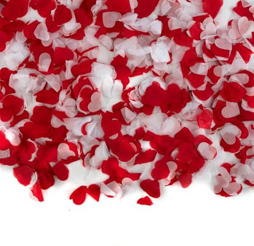 Konfetti,Konfetti Hochzeit,Valentinstag Deko,Streudeko,Konfetti Geburtstag,Konfettikanone,Konfettikanone Biologisch Abbaubar,Blumen Konfetti,Konfetti Rosa,Confetti,Confetti Mariage Coeurs,5000 Stück