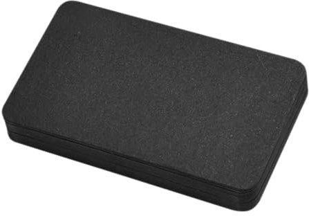 DIYEAH 100 Stücke Beschreibbare Schwarze Papierkarten Leere Schwarze Visitenkarten Kleine Notizkarten Für Lernen Und Notizen