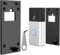 ueslwser 2024 Ring Doorbell Mount No Drill for Video Doorbell (2024 Release), Strong Adhesive Mounting Bracket with Sticky Pad Ring Doorbell Angle Mount for Houses Apartments Office