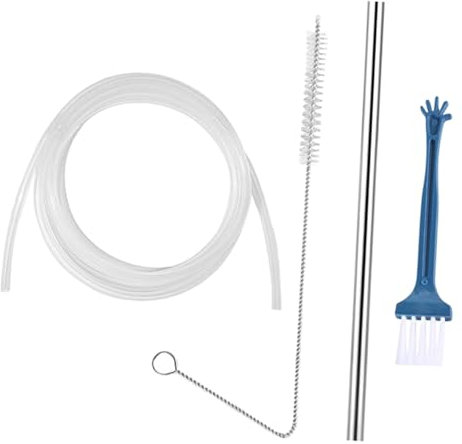 Vaguelly 1Satz Kaffeemaschinen Milchschlauch Austausch Und Reinigungswerkzeug Für Kaffeevollautomaten Kompatibel Einfach Zu Installieren Für Perfekten Milchschaum