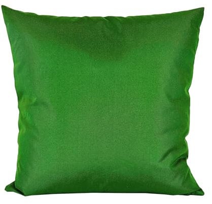 JACK 40x40cm Outdoor Lounge Kissen Dekokissen inkl. XXL-Füllung Wasserabweisend Sitzkissen Garten Stuhl Lotus Effekt, Farbe:Blattgrün