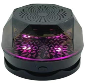 NEW Mini Bluetooth Speakers Portable Magnetic Phone Hidden Mobile Suction Sub Lights Mini Bracket RGB With D0R8 Speaker
