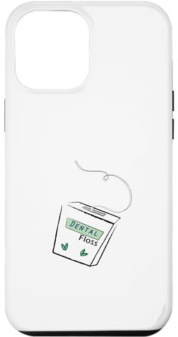 Filo interdentale alla menta Custodia per iPhone 12 Pro Max