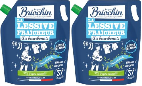 Jacques Briochin Recharge Ma Lessive au bicarbonate de soude - Fraîcheur 1,7L