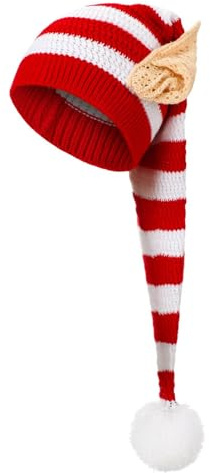 Generisch Kinder Winter Mütze Lustige Strickmützen Mit Ohren Für Kinder, Gehäkelte Lange Helmmütze Bommelmütze Babymütze Handschuhe Kindermützen Boys