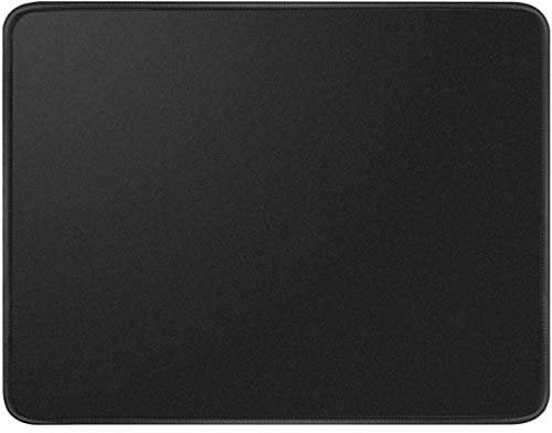Kriture Tapis de Souris avec Bords Cousus, Base en Caoutchouc Antidérapante, Tapis de Souris Premium-Texturé et Imperméable pour Ordinateurs, Ordinateur Portable, Bureau et Maison, 260x210x3mm, Noir