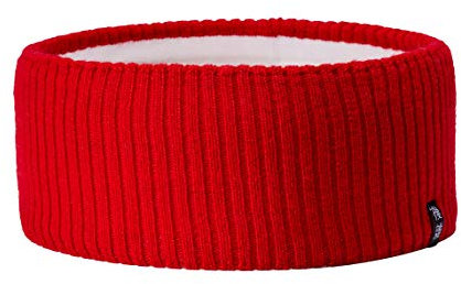 Enter the Complex® Stirnband für Damen und Herren aus 100% Merino Wolle, Winter Kopfband, weich und stylish, Unisex, Rot