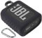 co2CREA Housse en Silicone Compatible pour JBL GO 3 / Go 3 Eco Enceinte Bluetooth Portable (Comprend Un Manchon Uniquement) (Noir)