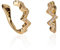 namana Gold Zig Zag Ear Cuff Ohrringe für Damen, Teenager, Mädchen; Ohrringpaar mit Cubic Zirkonia Steinen, Edgy falsche Ohrringe für Frauen ohne Ohrlöcher, Gold Earcuffs mit Schmuckbeutel
