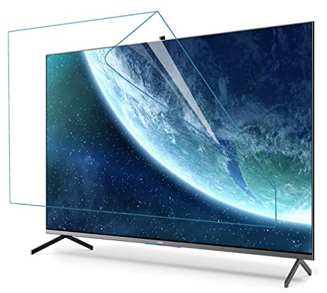 HAMIMI 32-50 Zoll Matt Tv Blendschutzfolie, Anti-blaulicht-tv-Displayschutzfolie, Augenermüdung Lindern, Für OLED Und QLED-HDTV-displays,Matte-46in(1017X570) mm