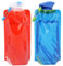 LEMONSTONE 2 Stück Faltbare Trinkflasche 700ML, Wiederverwendbare Trinkflasche, BPA-Frei, Trinkflaschen Faltbar für Wandern, Reisen, Abenteuer, Fitness (Blau & Rot)