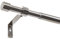 Mardom Vorhangstange Ausziehbar 120-210 cm, Gardinenstange Ausziehbar, Ausziehbare Gardinenstange: Teleskop-Funktion, Minimalistisches und modernes Design, Robustes Metall - Stahleffekt