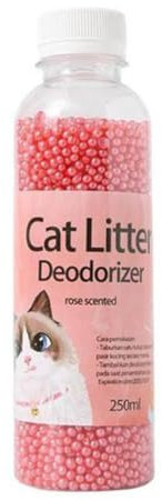 Socueny 300G KäTzchen-Toilettenreinigung, Katzenstreu-Deodorant-Perle, Artefakt-Haustiergeruch, Aktivkohle Absorbiert, Katzensand-Gestank-C