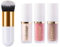 Lot de 3 pinceaux de maquillage liquides, surligneurs et blush (lot A)