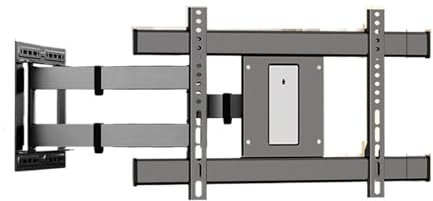 Ultra Slim 90 Degree Telescopic Rotating TV Mount Bracket for 50 90 Inch TVs Fits 55/65/75/85 Inch Screens Improved Viewing Experience & Space Saving Design