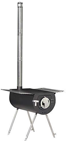 US Stove CCS18 Caribou Outfitter Portable Camp Stove - 18 Inch, Black, Medium