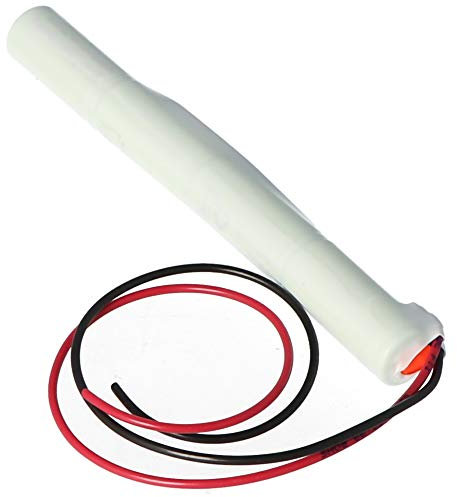 Notleuchtenakku NiMH 4,8V 600mAh L1x4 Lady N mit 200mm Kabel einseitig ersetzt RPower 4.8V 600mAh