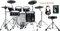XDrum DD-670 Mesh E-Drum Kit - elektronisches Schlagzeug mit echter HiHat - Pads aus Holz mit Mesh Heads - 720 Sounds - inklusive Hardware, Hocker, Kopfhörer und Sticks - Black Sparkle