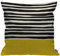 HGOD Designs Kissenbezug, gestreift, Sonnenschein-Streifen, schwarz-gelb, Überwurfkissenbezug, Heimdekoration für Herren/Damen, Wohnzimmer, Schlafzimmer, Sofa, Stuhl, 45 x 45 cm