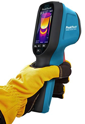 P 5615 - Wärmebildkamera 160x120 px. -20°C … 550°C mit USB-Schnittstelle & Analysesoftware
